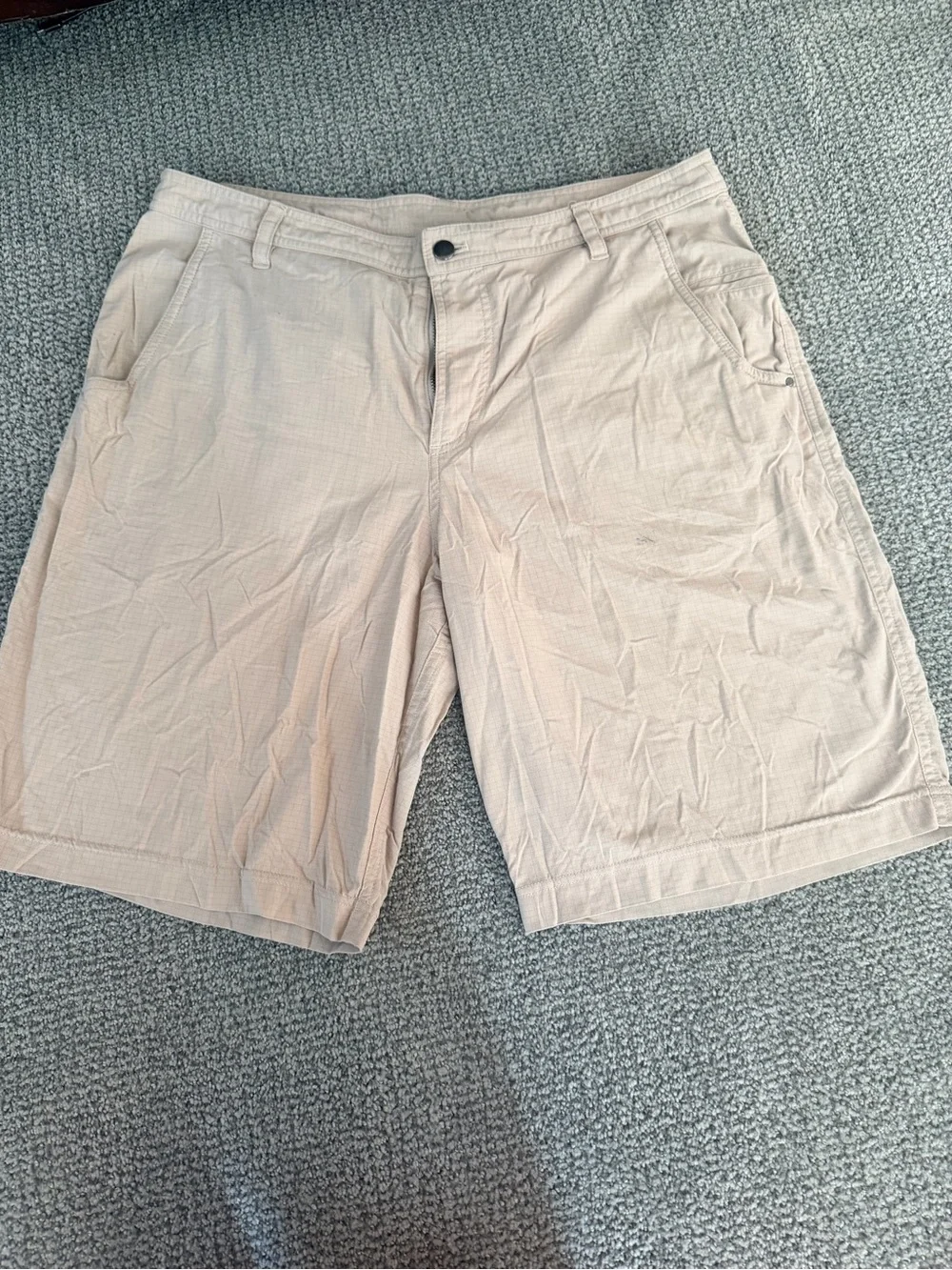 Light Beige Men's Casual Lululemon Shorts